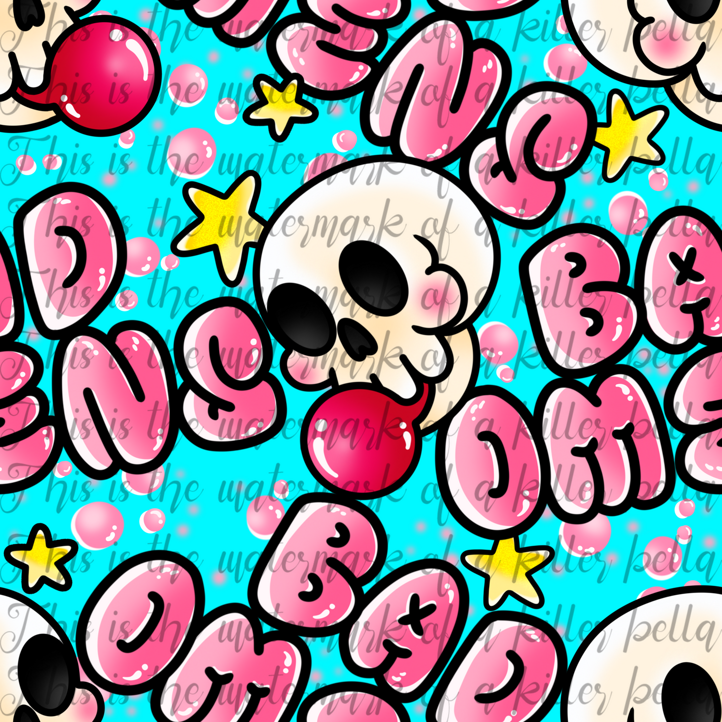 Cherry Bubblegum Seamless File