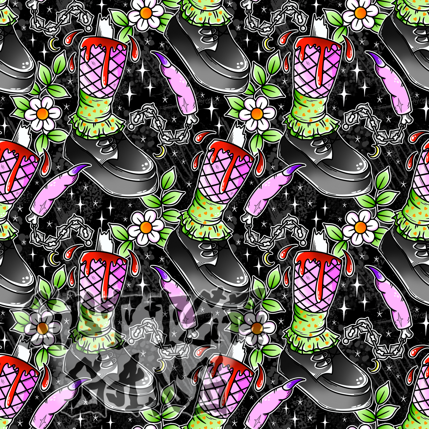 Undead Babe #1 Seamless File