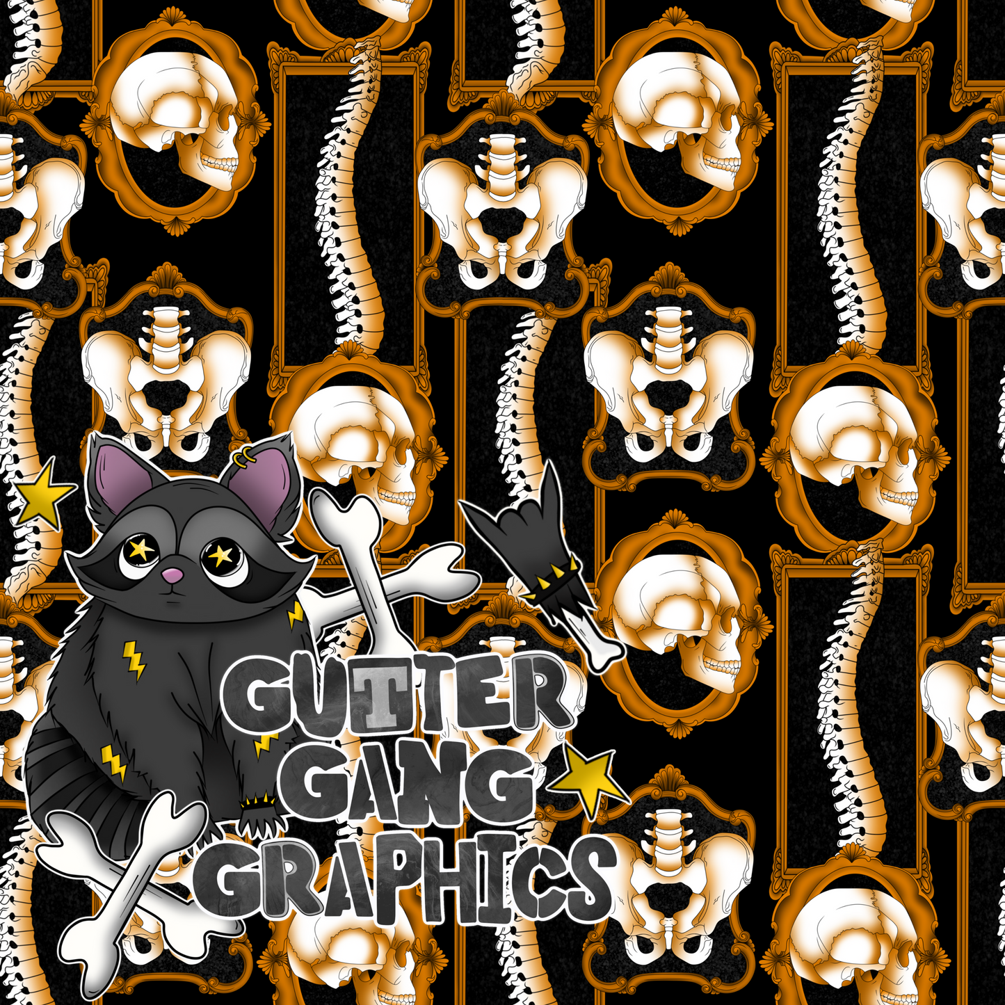 Vintage Anatomy Seamless File