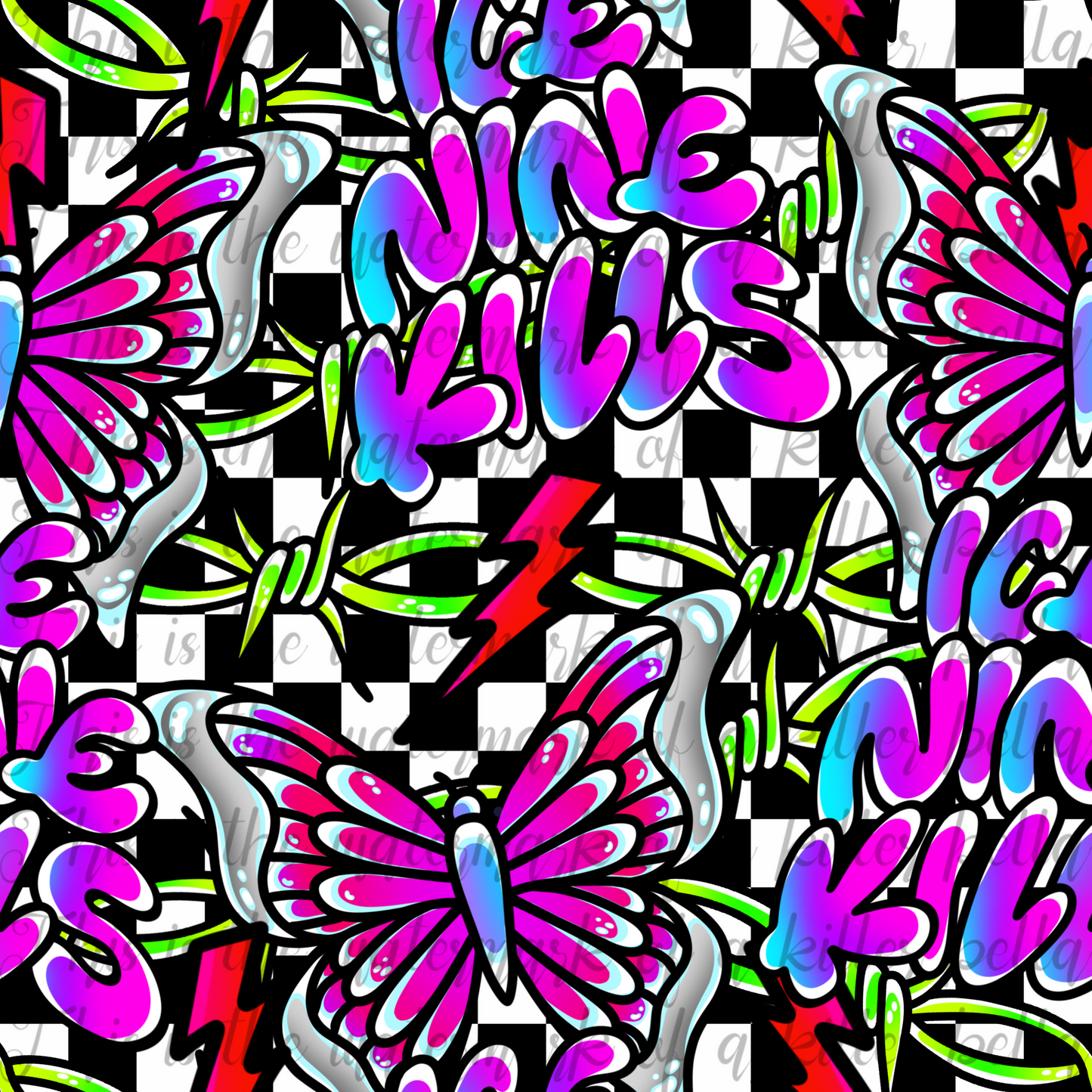 Y2K INK Seamless File