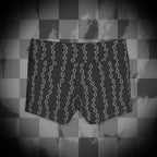 Grunge Chains Yoga Shorts
