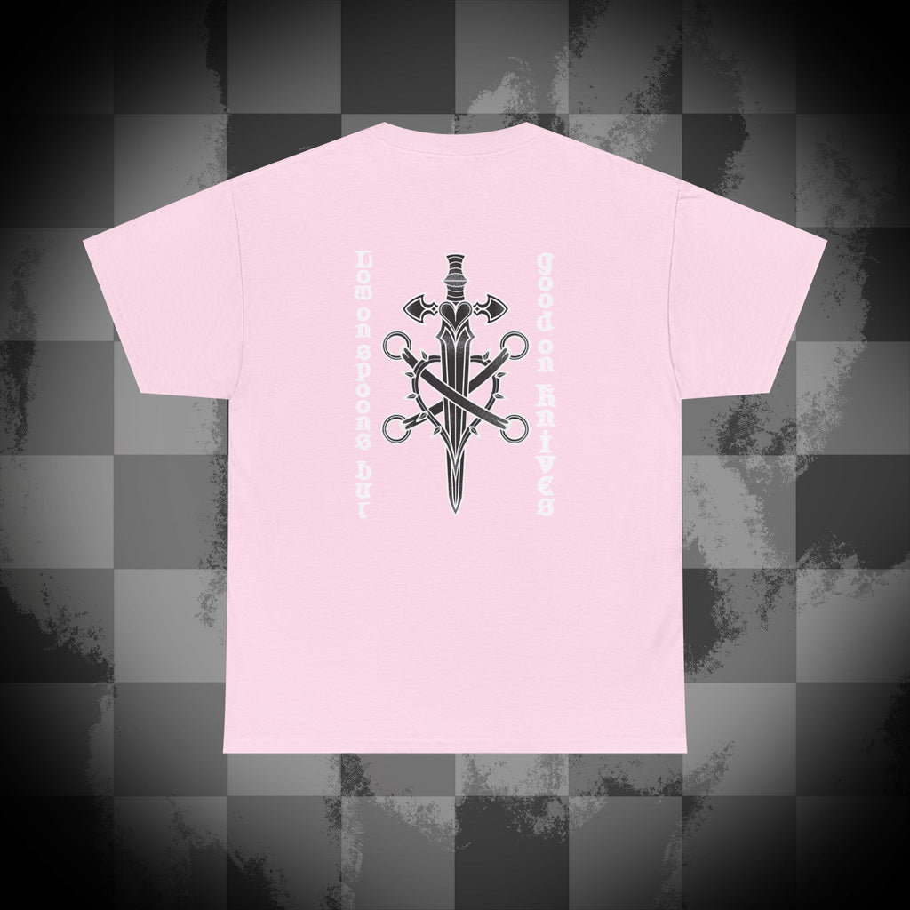 No spoons Unisex Heavy Cotton Tee