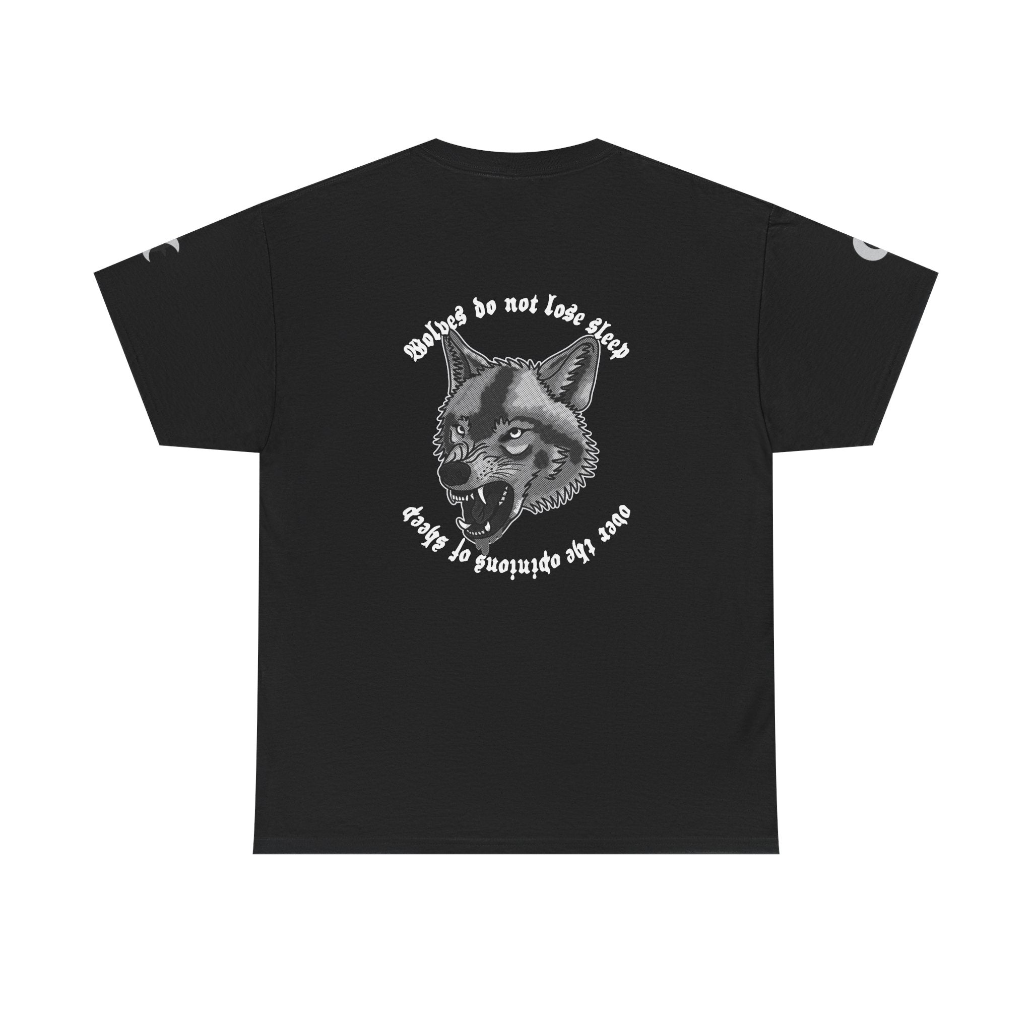 Wolves dont lose sleep over the opinions of sheep Unisex Heavy Cotton Tee