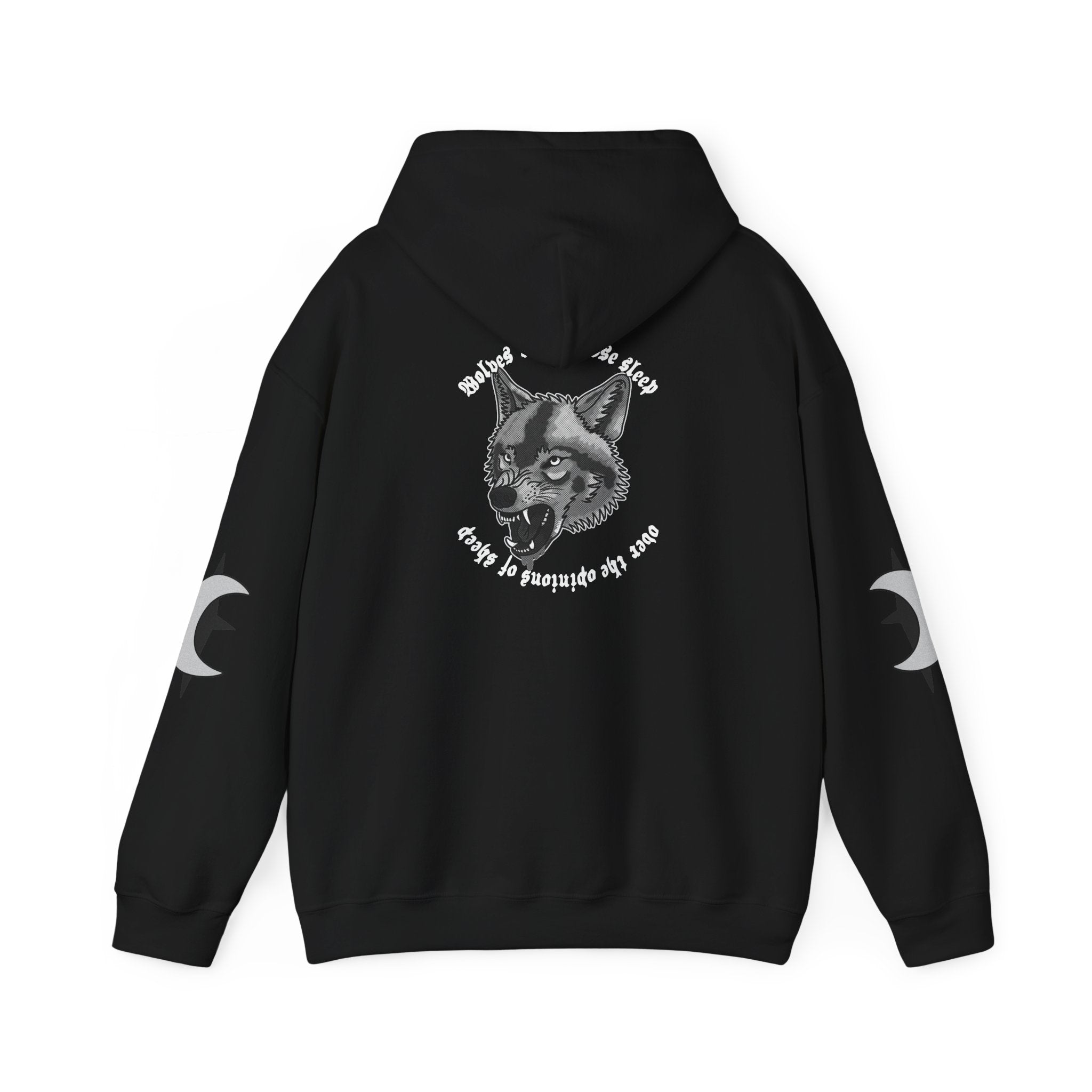 Wolves dont lose sleep Unisex Heavy Blend™ Hooded Sweatshirt