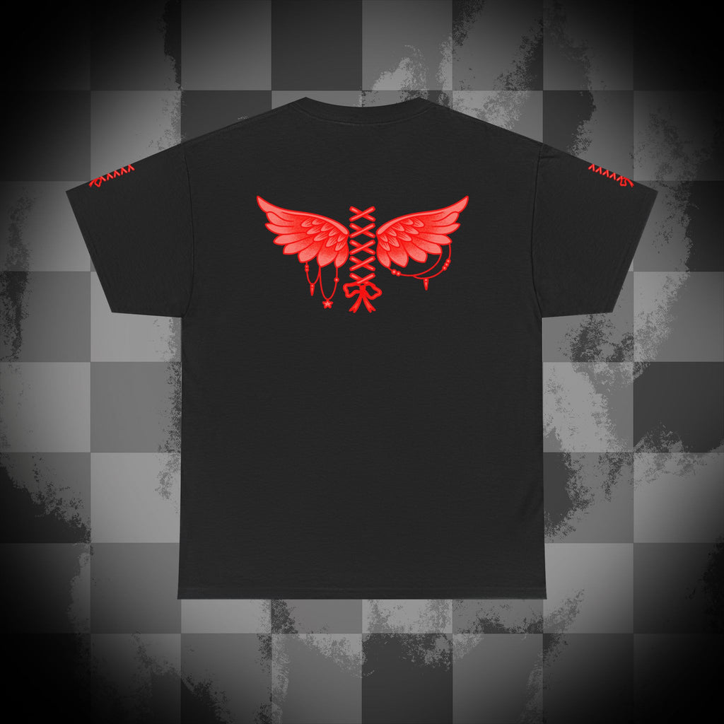 Laced up angel Unisex Heavy Cotton Tee