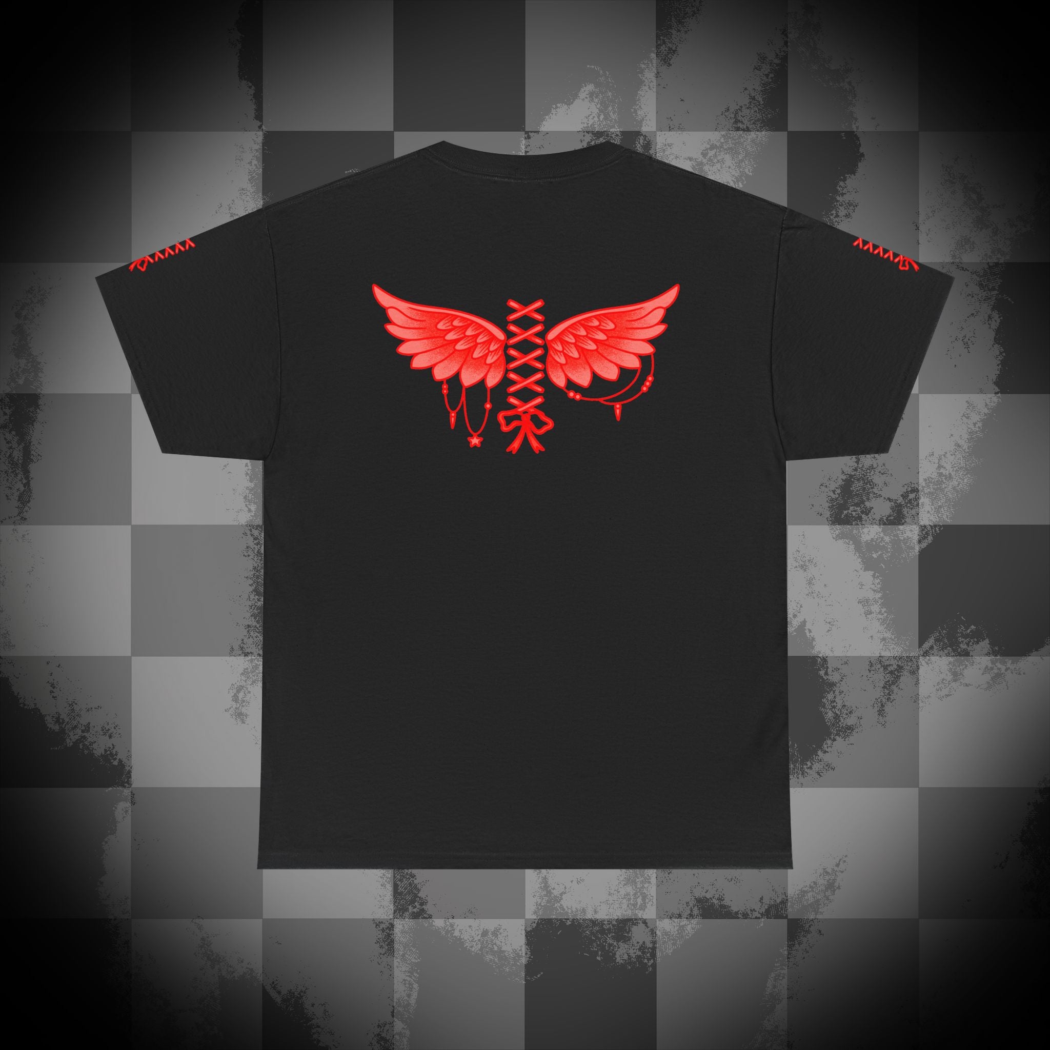 Laced up angel Unisex Heavy Cotton Tee