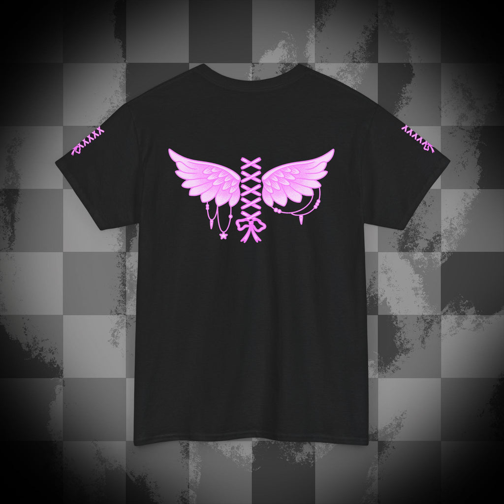 Laced up angel Unisex Heavy Cotton Tee