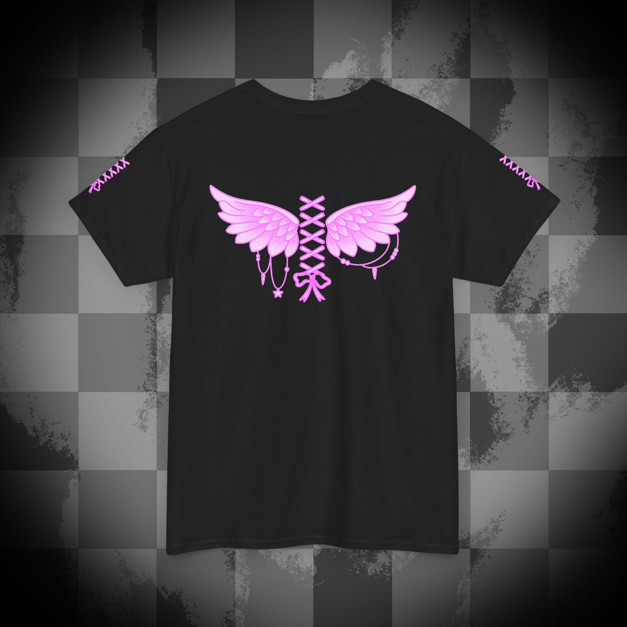 Laced up angel Unisex Heavy Cotton Tee