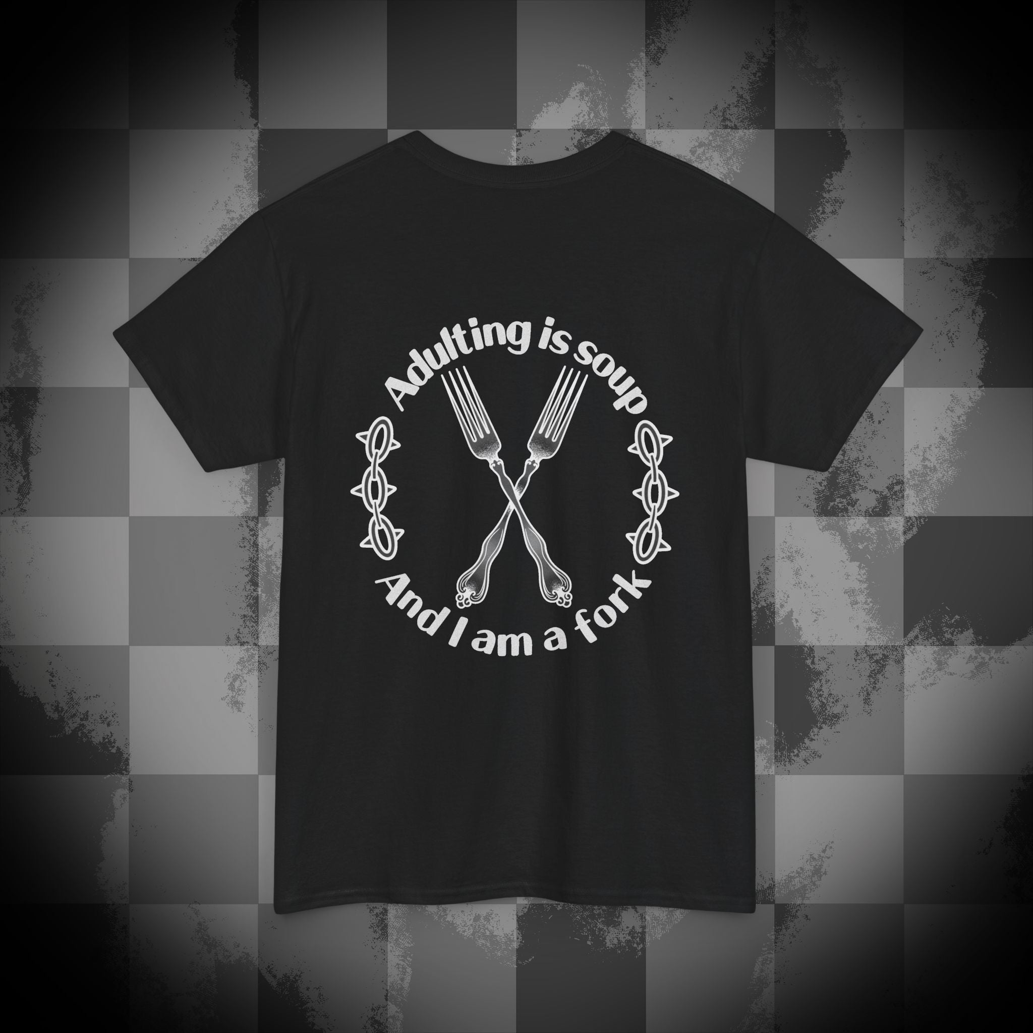 Adulting is hard Unisex Heavy Cotton Tee