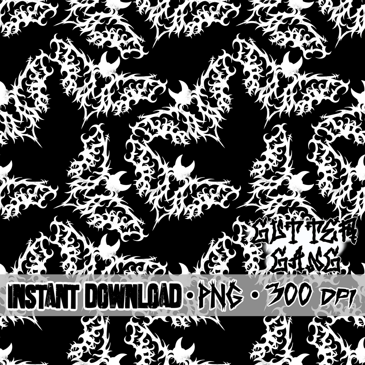 Cybersigilism Bat Seamless File