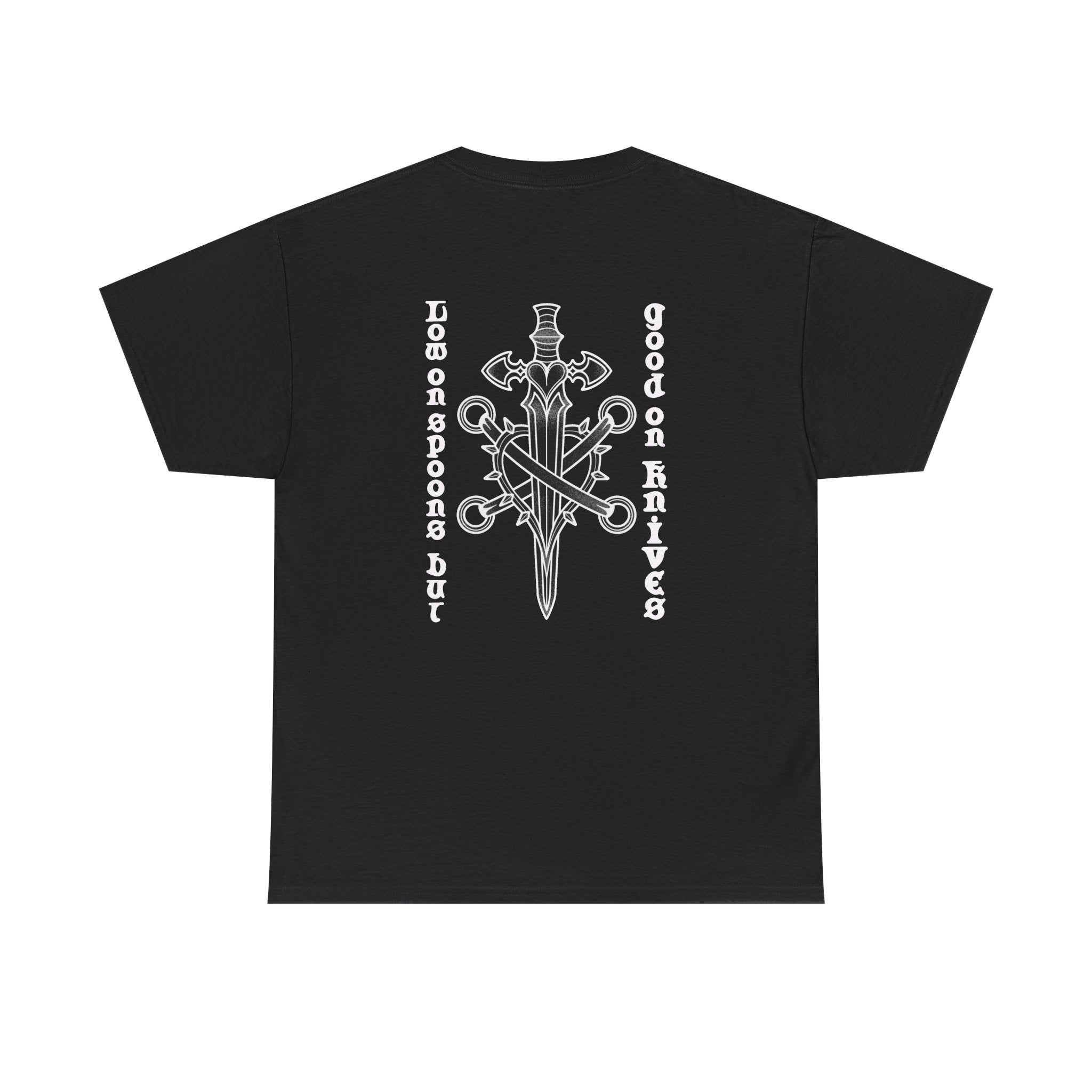 No spoons Unisex Heavy Cotton Tee