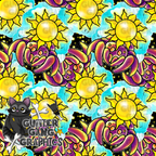 Sun Jumping Spider Seamless File