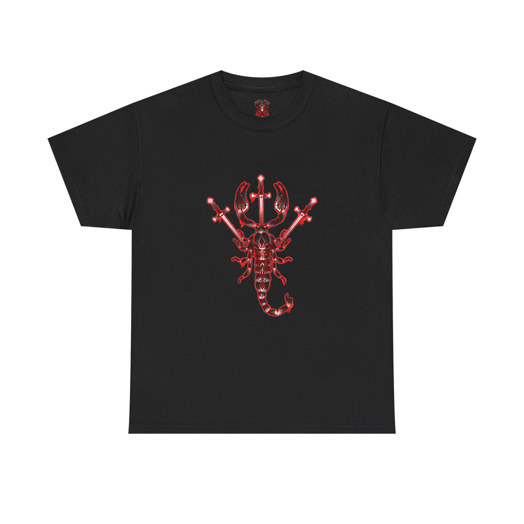 3 of swords scorpion Unisex Heavy Cotton Tee