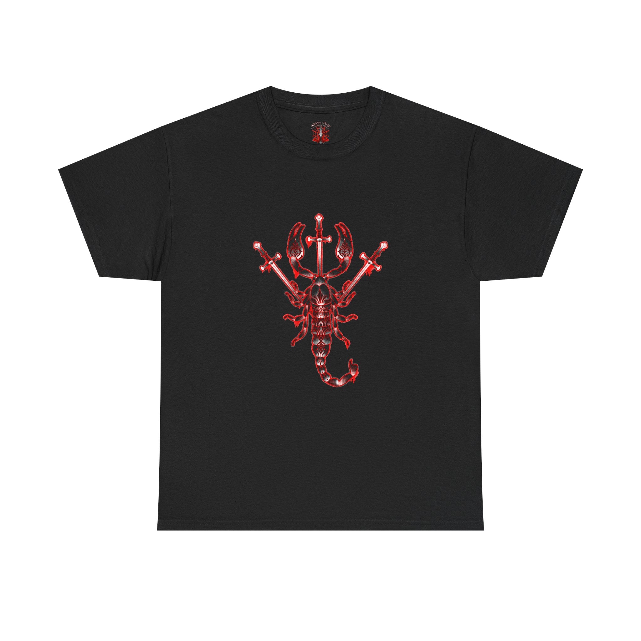 3 of swords scorpion Unisex Heavy Cotton Tee