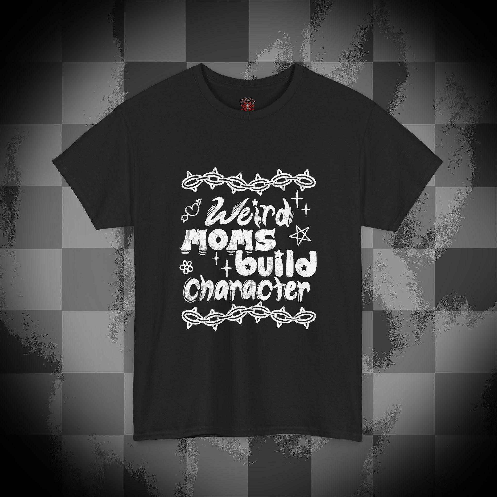 Weird moms build charatcher Unisex Heavy Cotton Tee