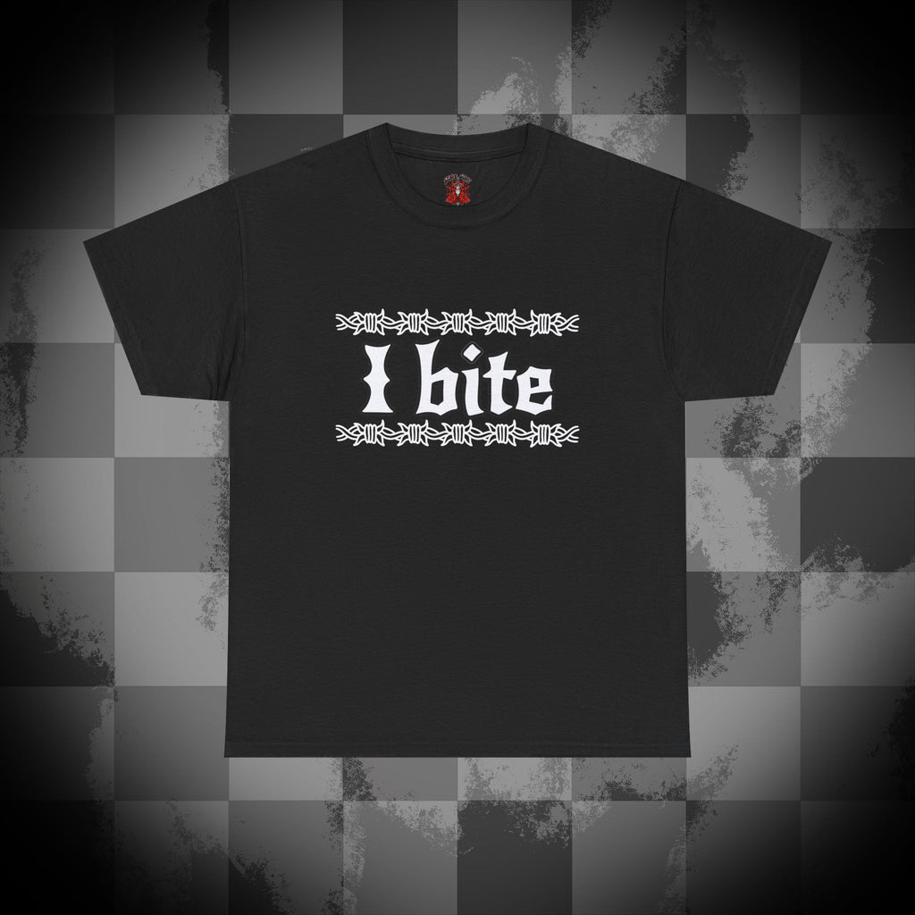 I bite Unisex Heavy Cotton Tee
