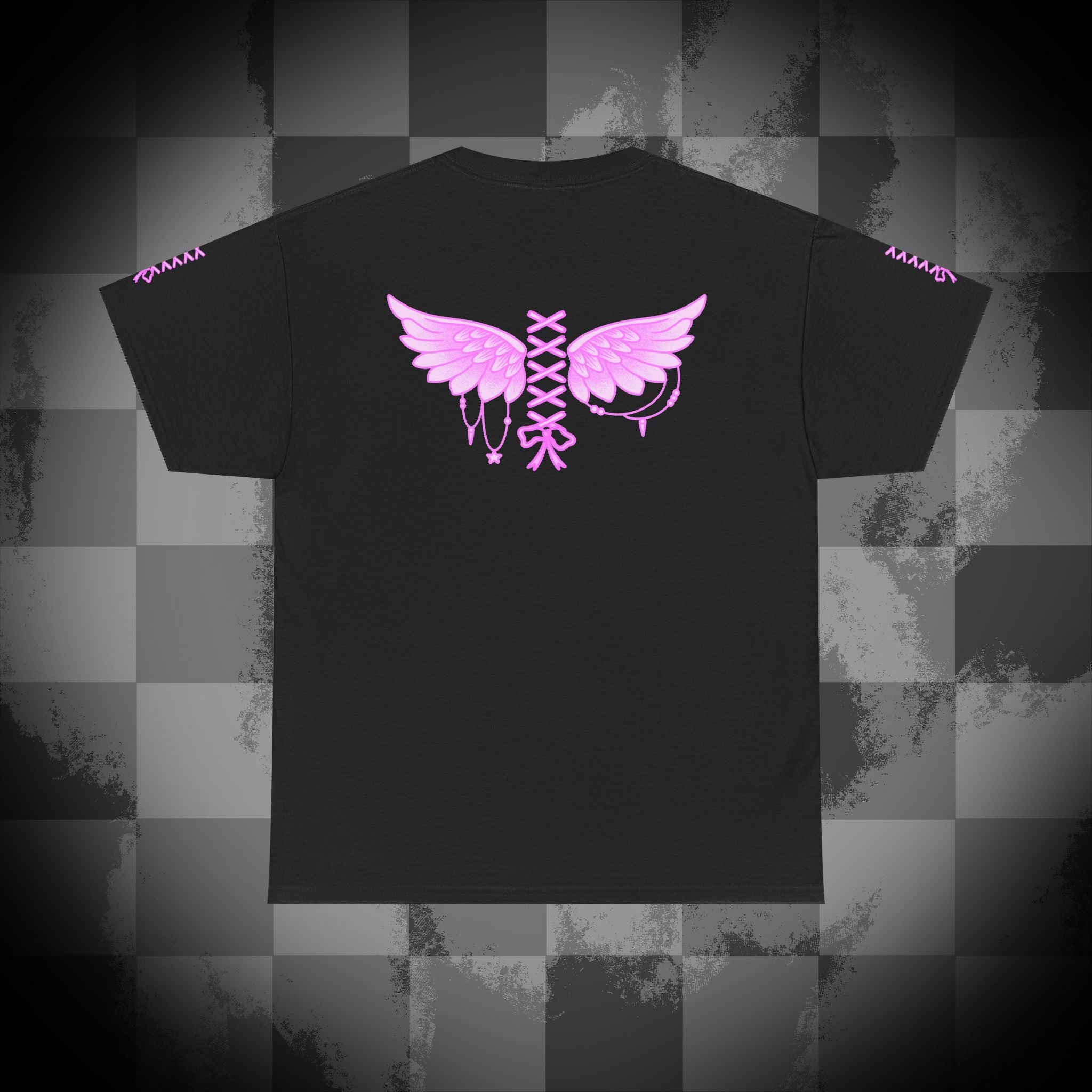 Laced up angel Unisex Heavy Cotton Tee