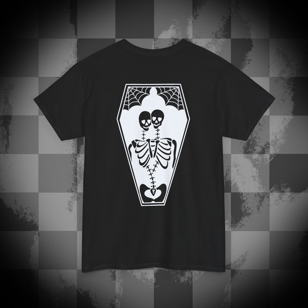 Conjoined coffin Unisex Heavy Cotton Tee