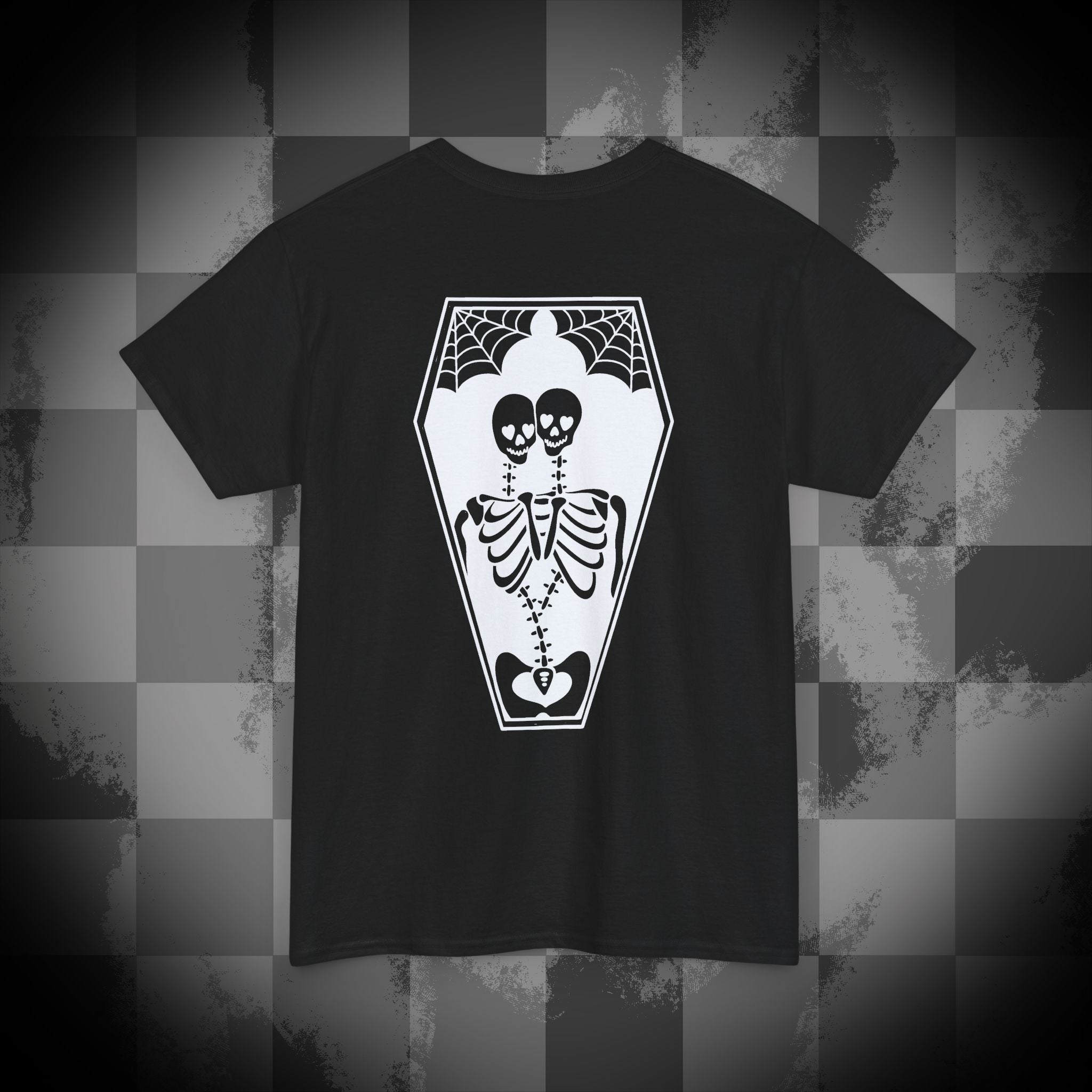 Conjoined coffin Unisex Heavy Cotton Tee