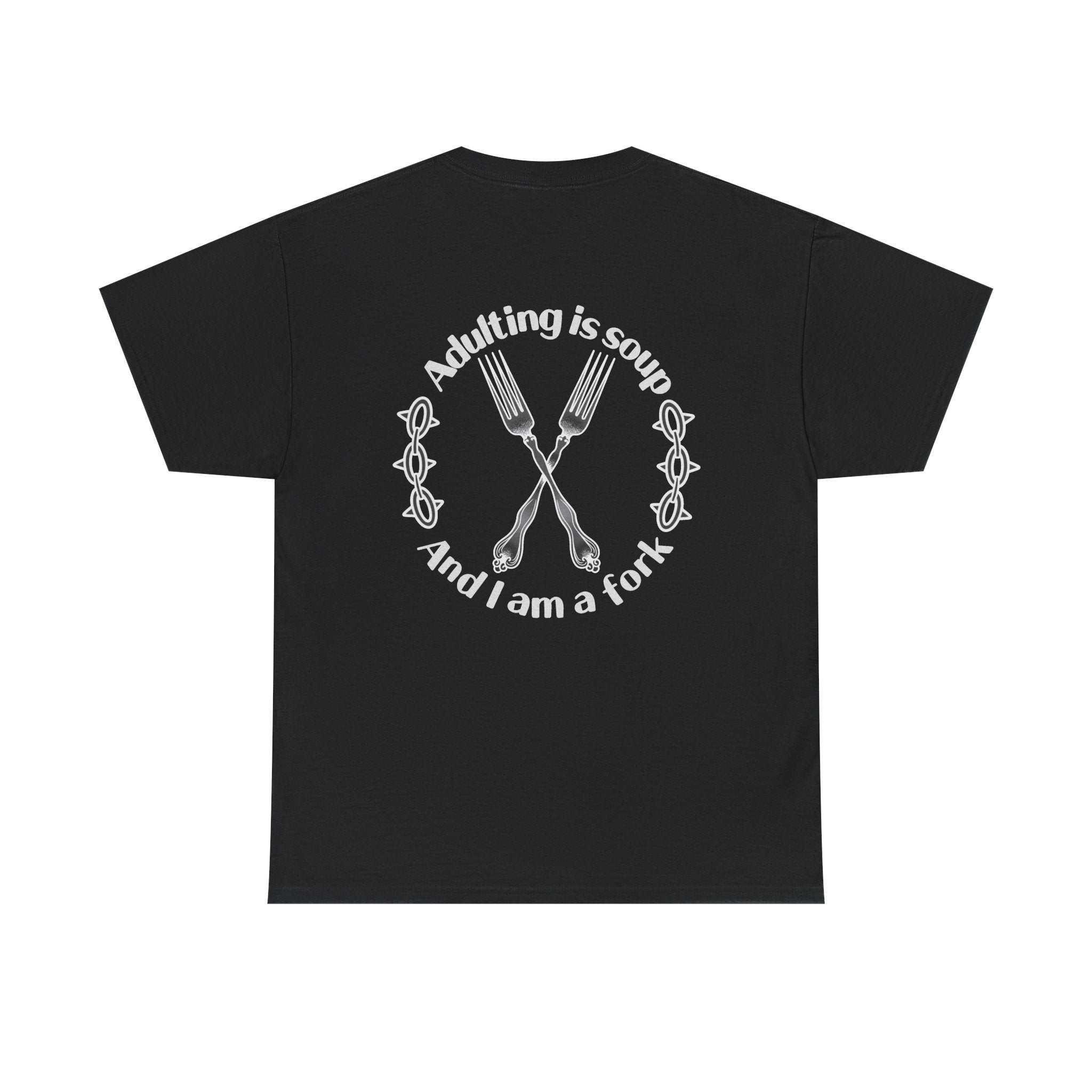 Adulting is hard Unisex Heavy Cotton Tee