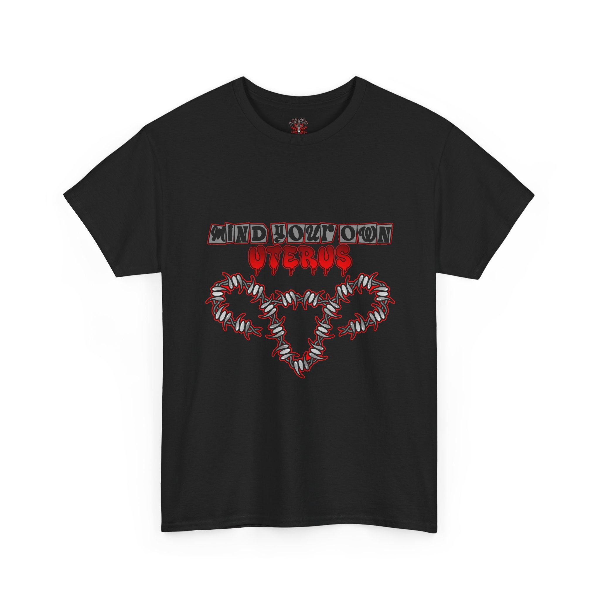 Mind your own uterus Unisex Heavy Cotton Tee