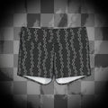 Grunge Chains Yoga Shorts