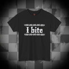 I bite Unisex Heavy Cotton Tee