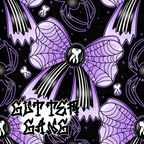 Creepy Coquette Purple #2 Seamless File