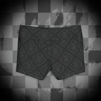 Damask Bones Yoga Shorts