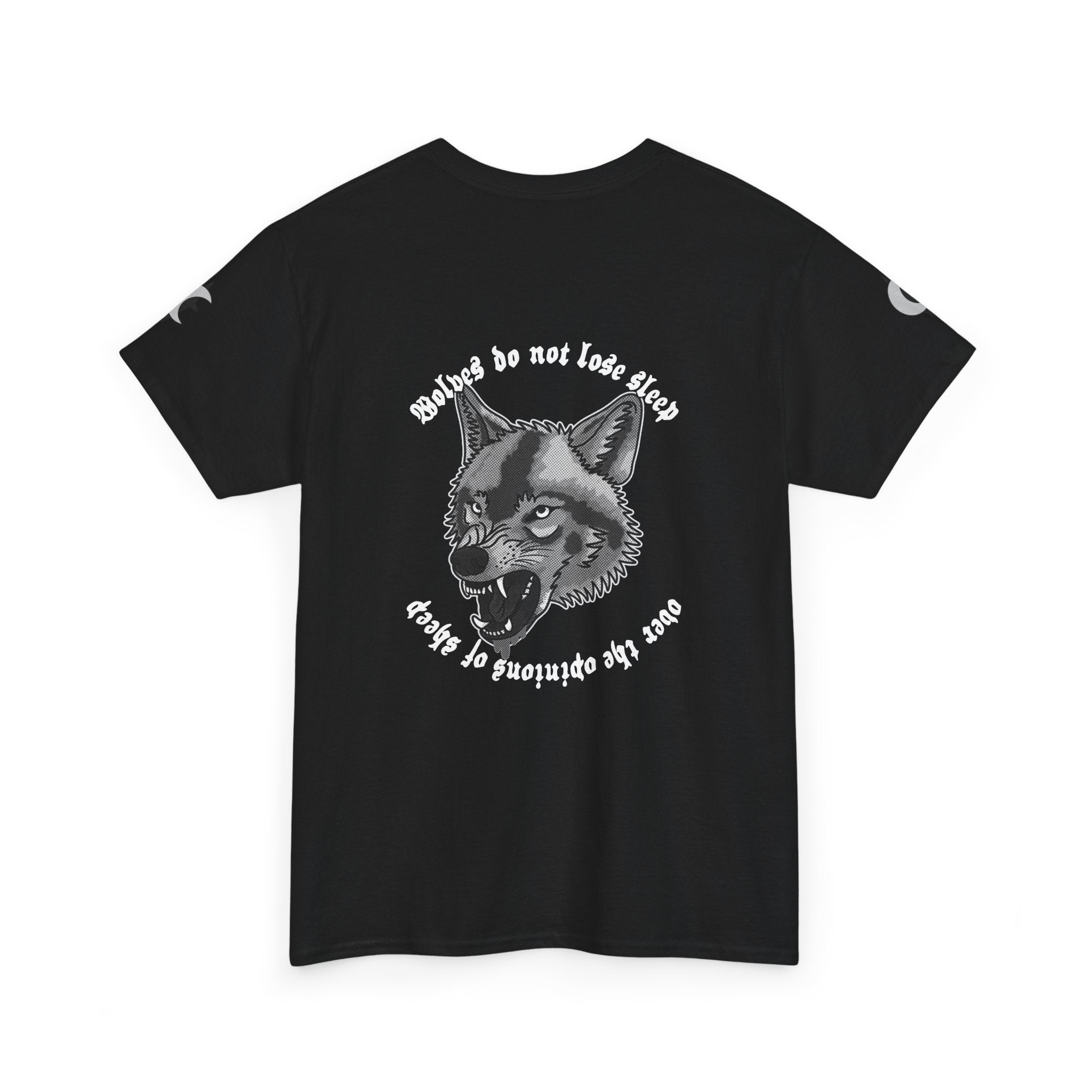 Wolves dont lose sleep over the opinions of sheep Unisex Heavy Cotton Tee