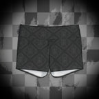 Damask Bones Yoga Shorts