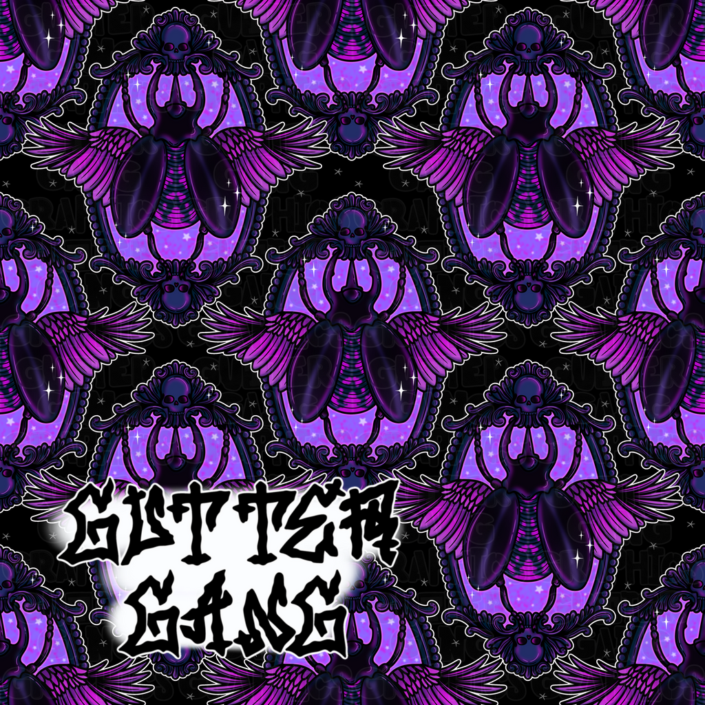 Purple Beetle Seamless File
