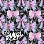 Periwinkle & Pink Trendy Ghoul Seamless File