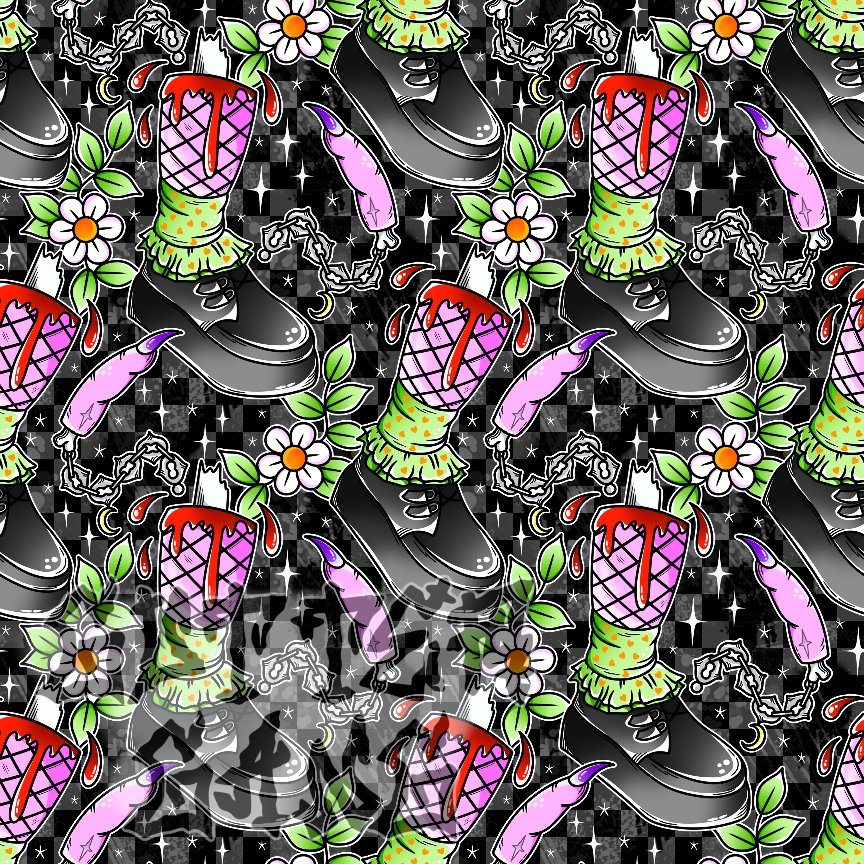 Undead Babe #4 Seamless File