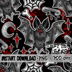 Tatted Bat Seamless File