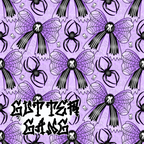 Creepy Coquette Purple #1 Seamless File