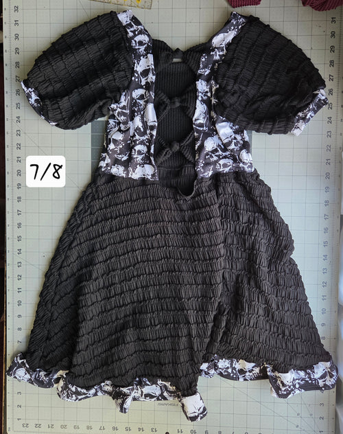 7/8 skull elowyn dress