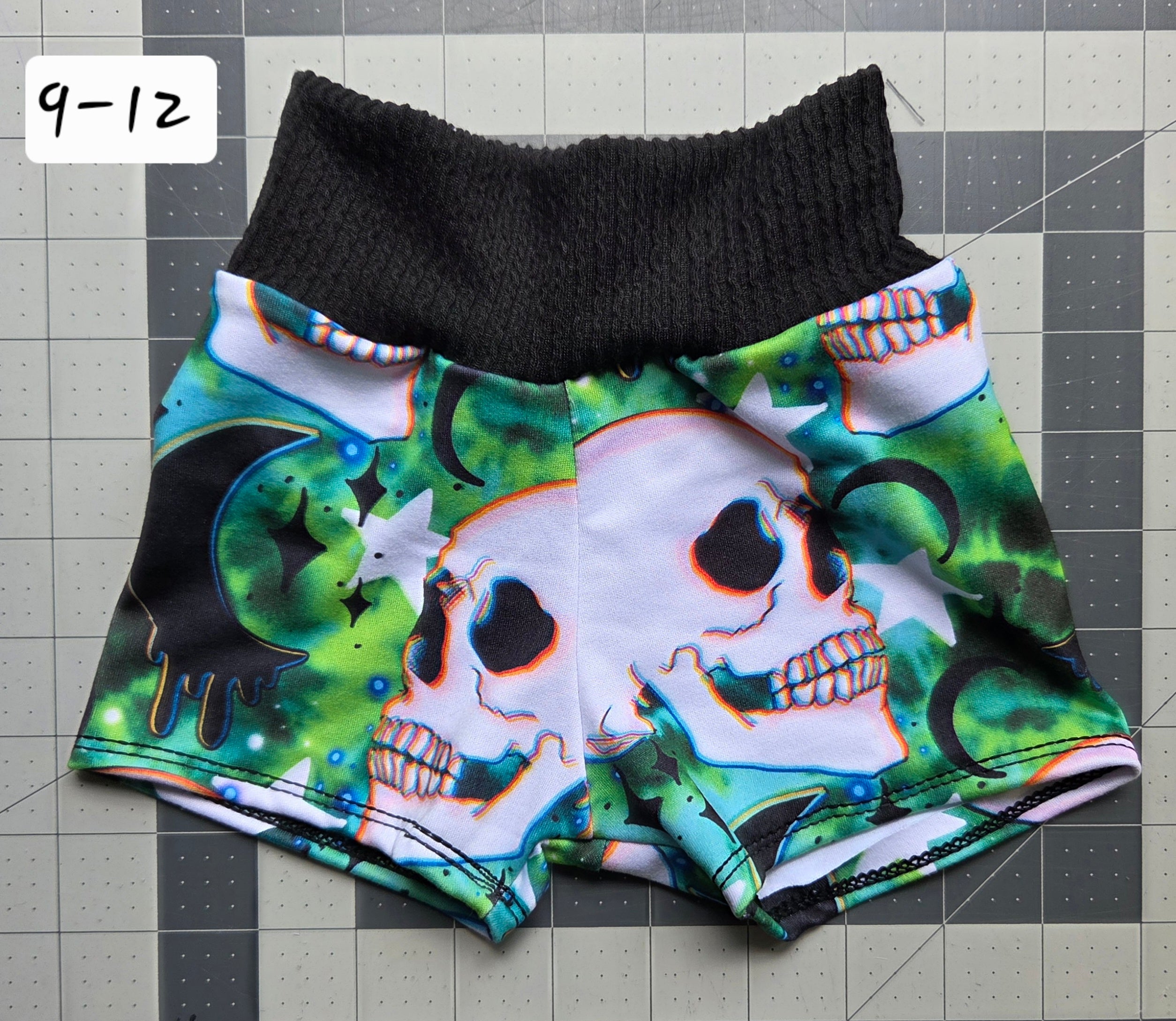 9-12m toxic skulls bikers