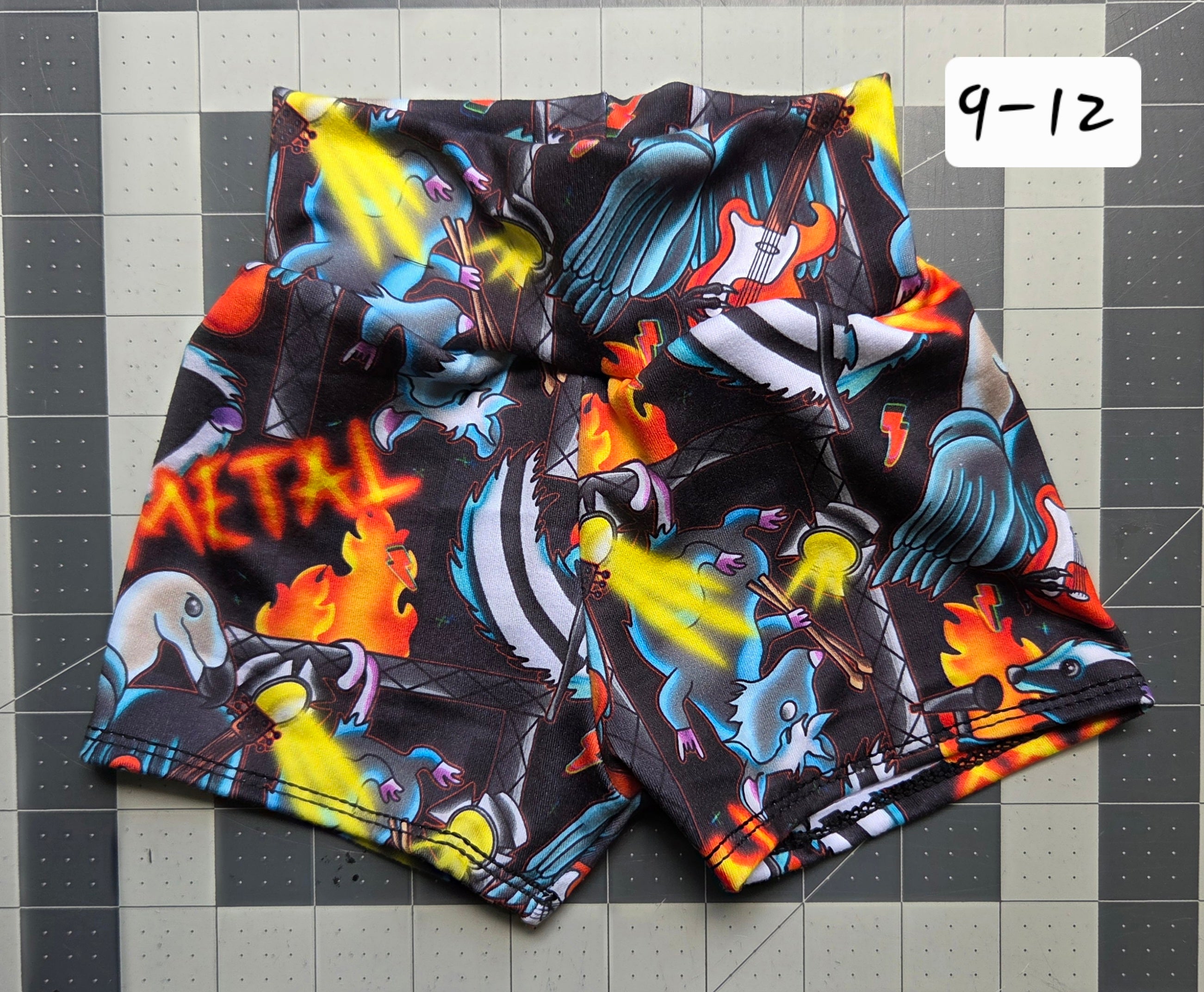 9-12m trash metal bikers