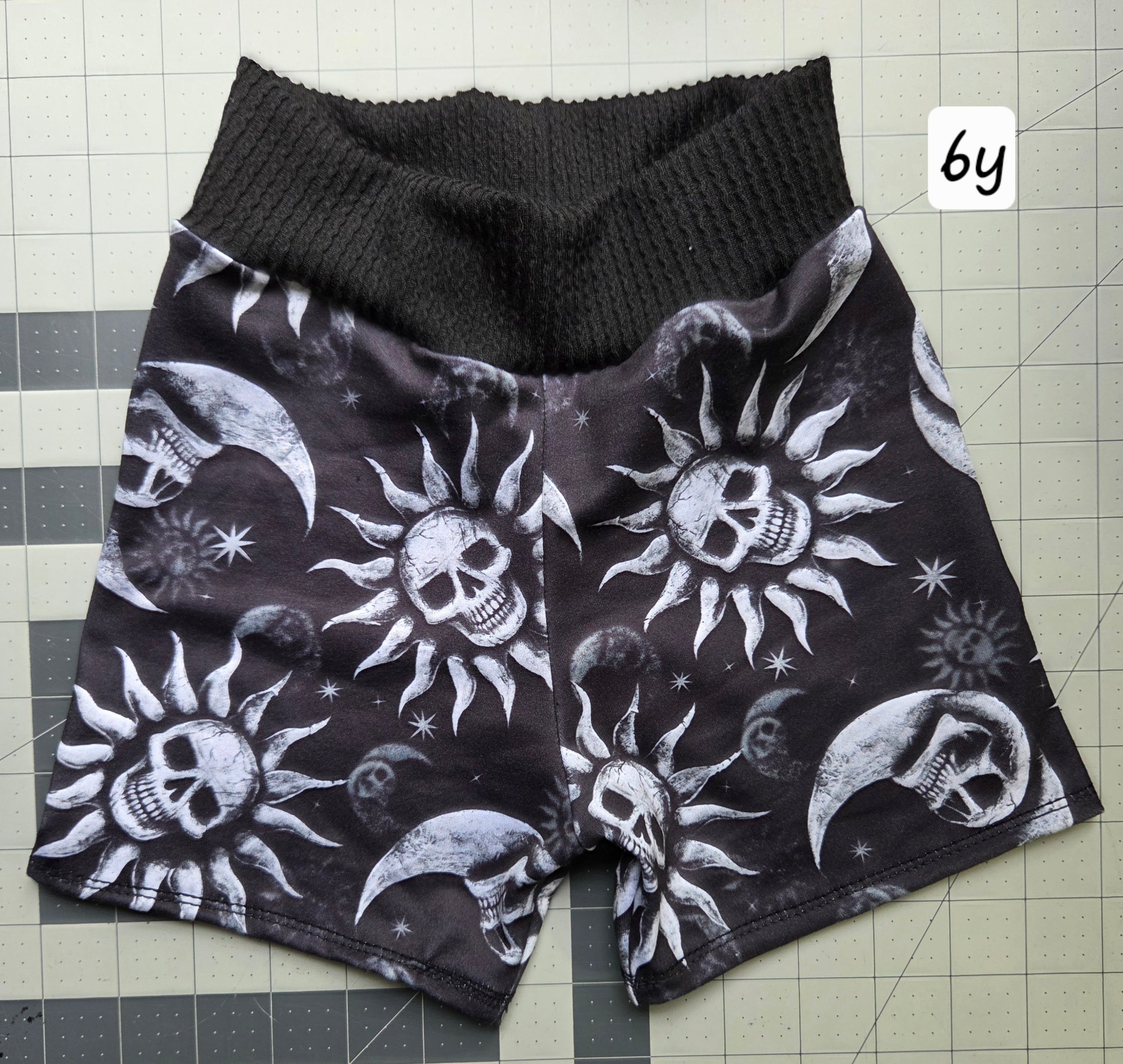 6y skull and moon bikers