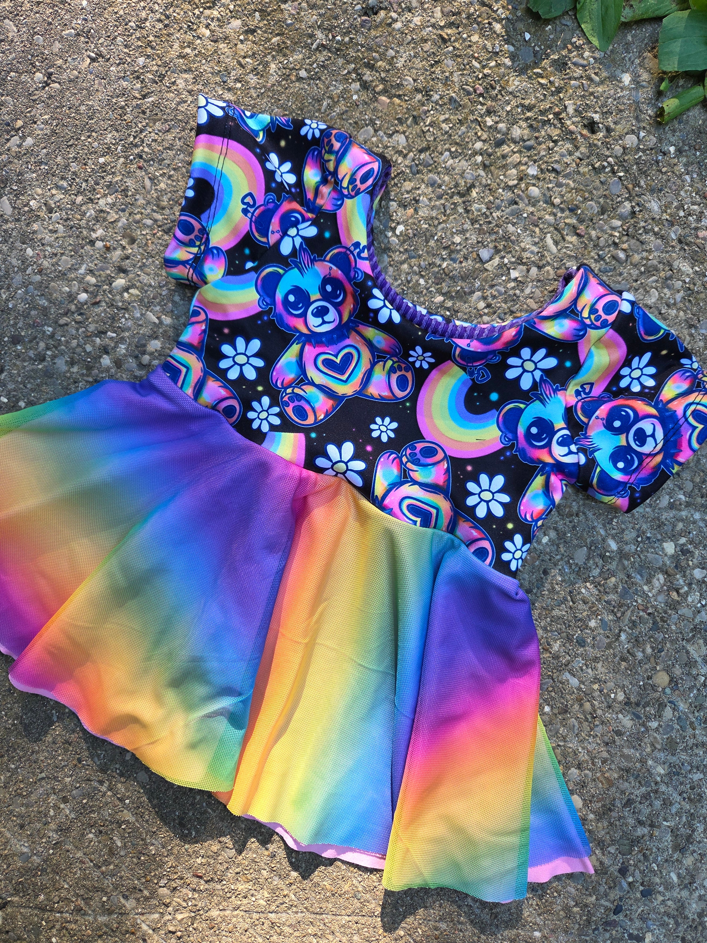 18-24m Peplum w mesh