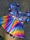4t Peplum w mesh