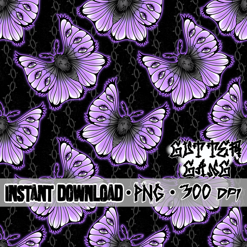 Flying Beauty lavender Seamless File