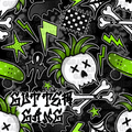 Green Punk Sk8 Seamless File