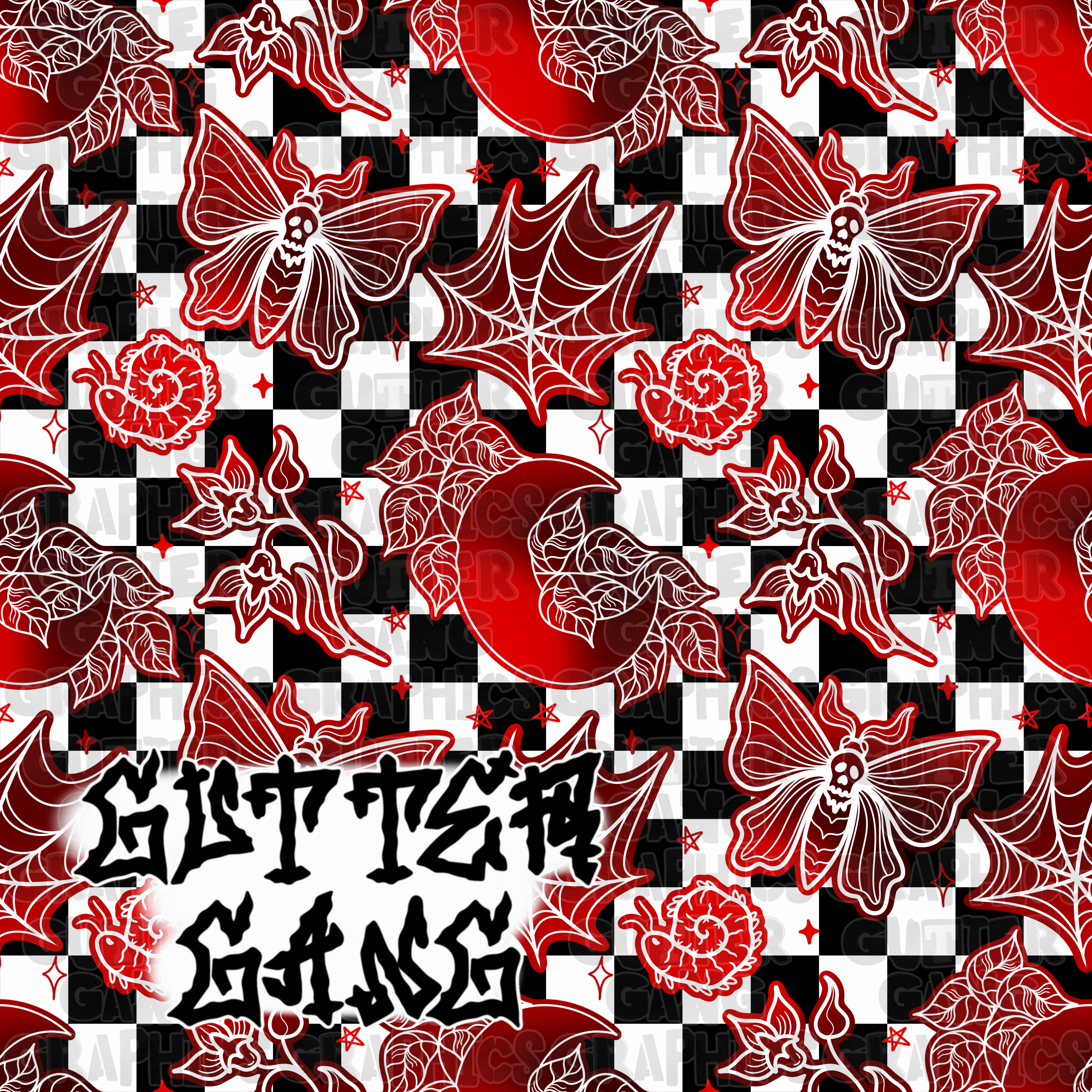 Moonlit Red 2 pack Seamless File