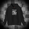 Weird moms build character Unisex Heavy Blend™ Hooded Sweatshirt