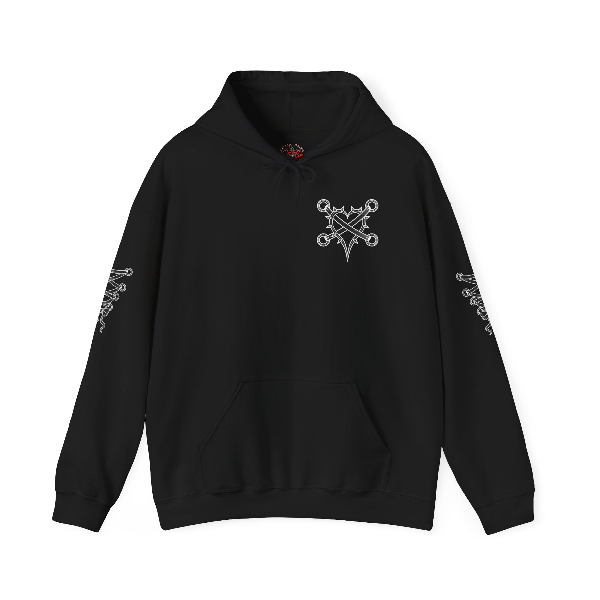 Goth Corset Unisex Heavy Blend™ Hooded Sweatshirt