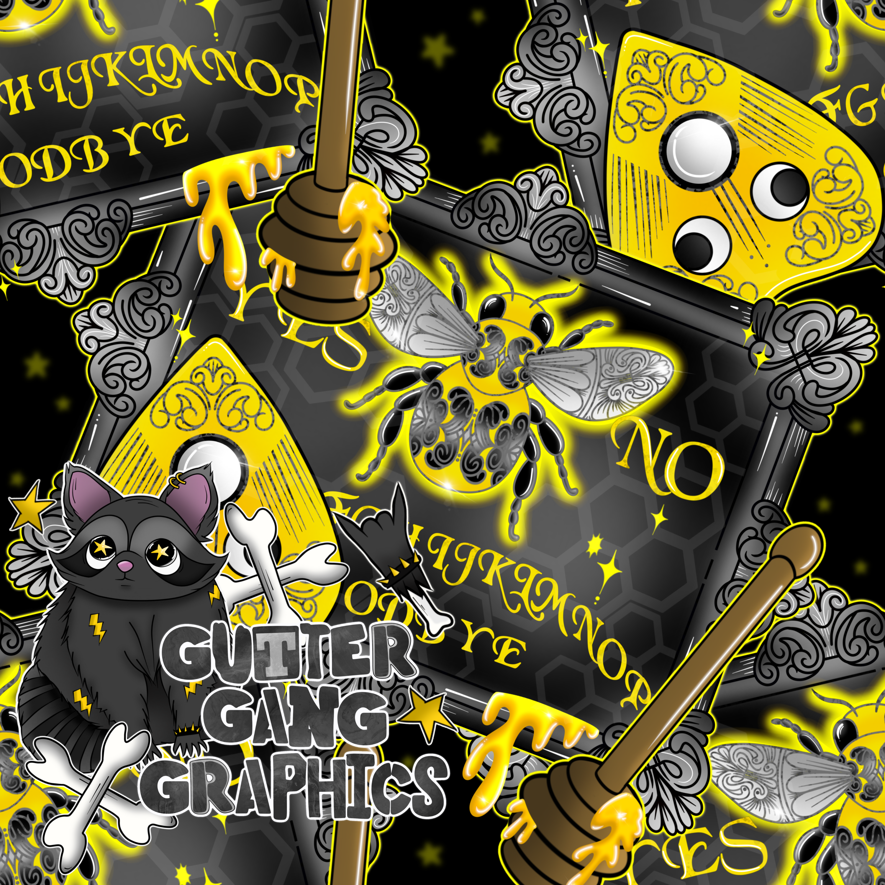 Ouija Honey Bee Seamless File