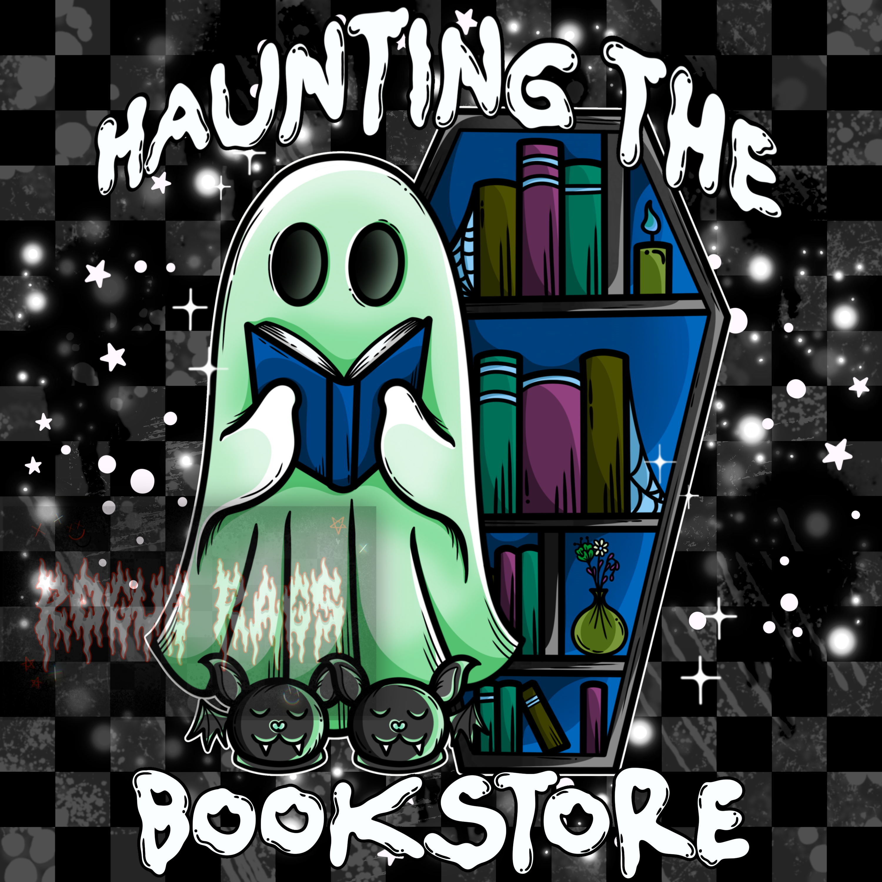 Haunting the local library/bookstore #4 PNG