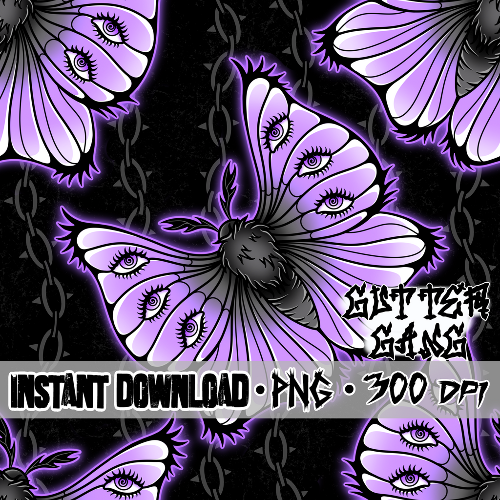 Flying Beauty lavender Seamless File